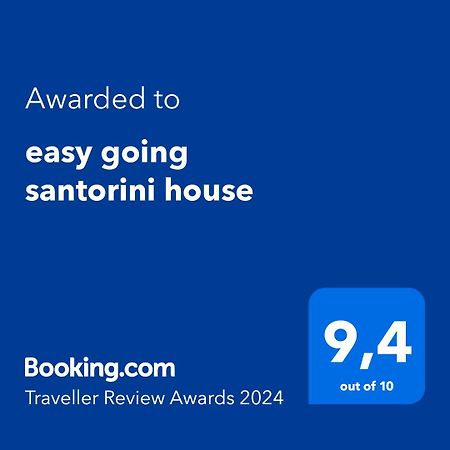 Easy Going Santorini House Apartamento Éxo Goniá Exterior foto